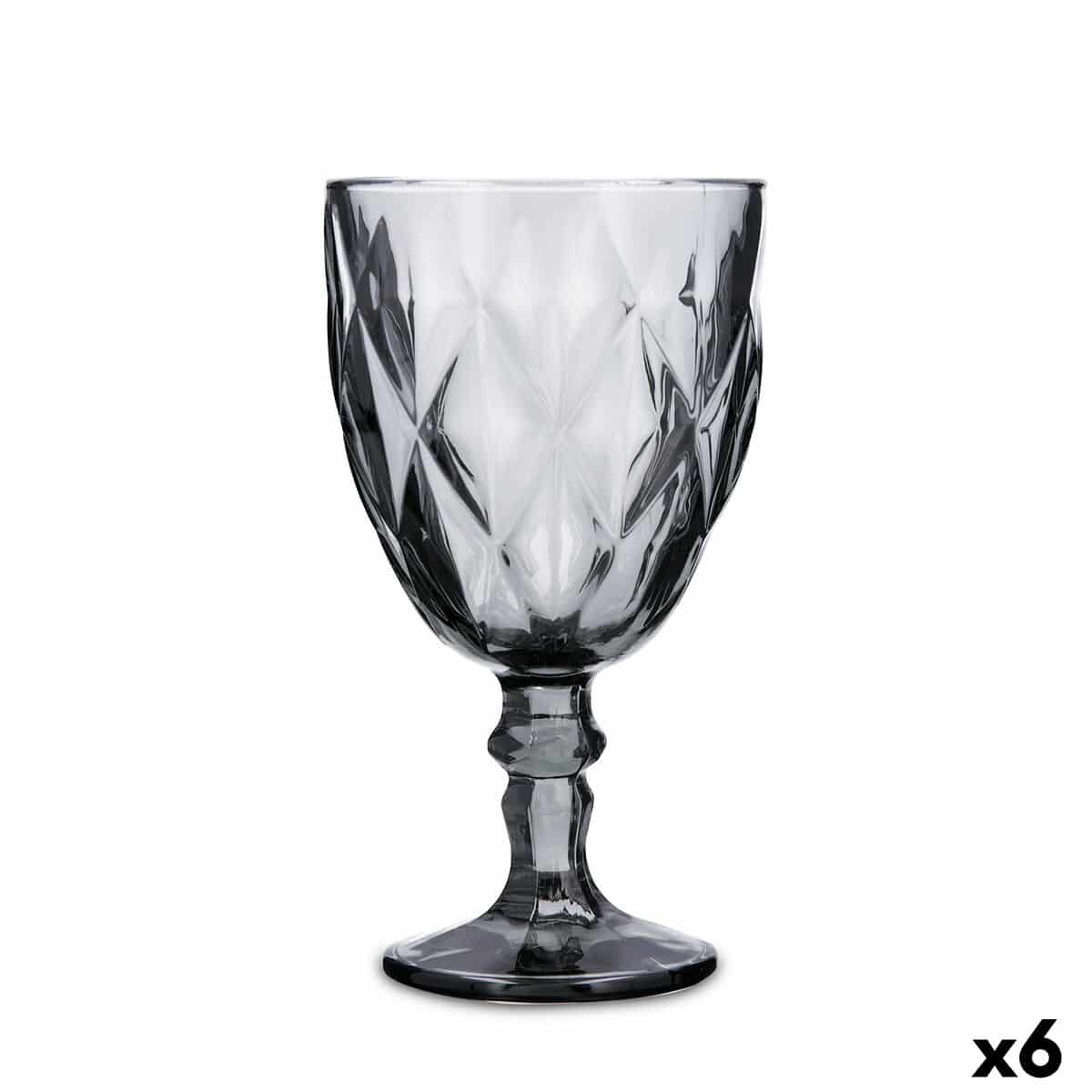 Fluitglas Quid Maia Blauw Glas 340 ml (6 Stuks) | Huisbest.nl