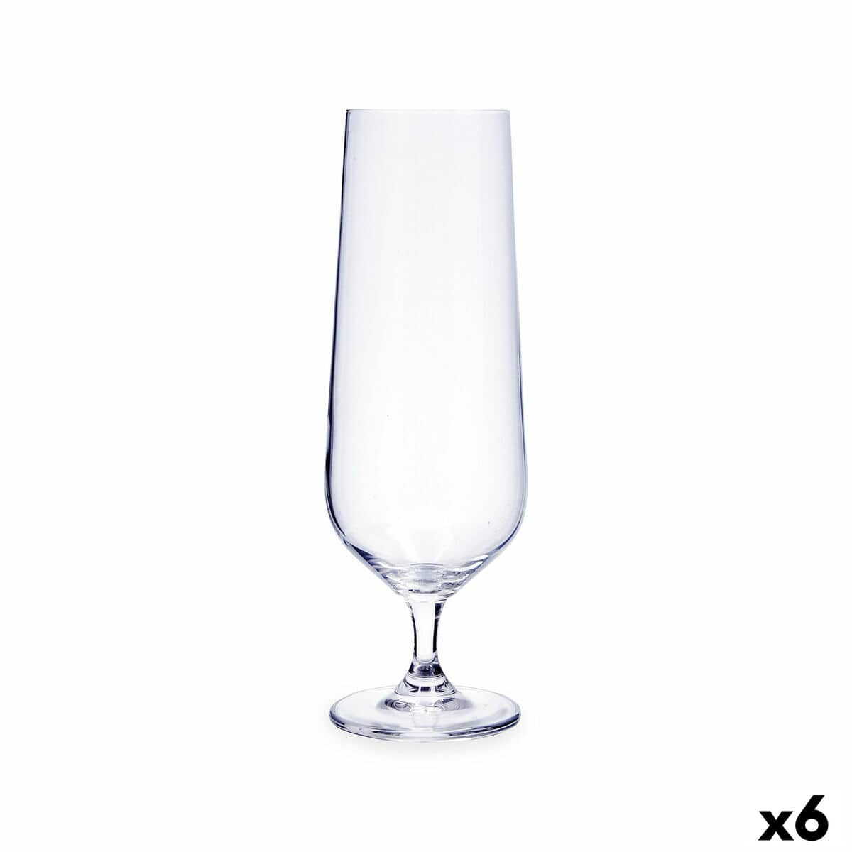 Fluitglas Bohemia Crystal Premiere Pils Transparant Glas 380 ml Bier (6 Stuks) | Huisbest.nl