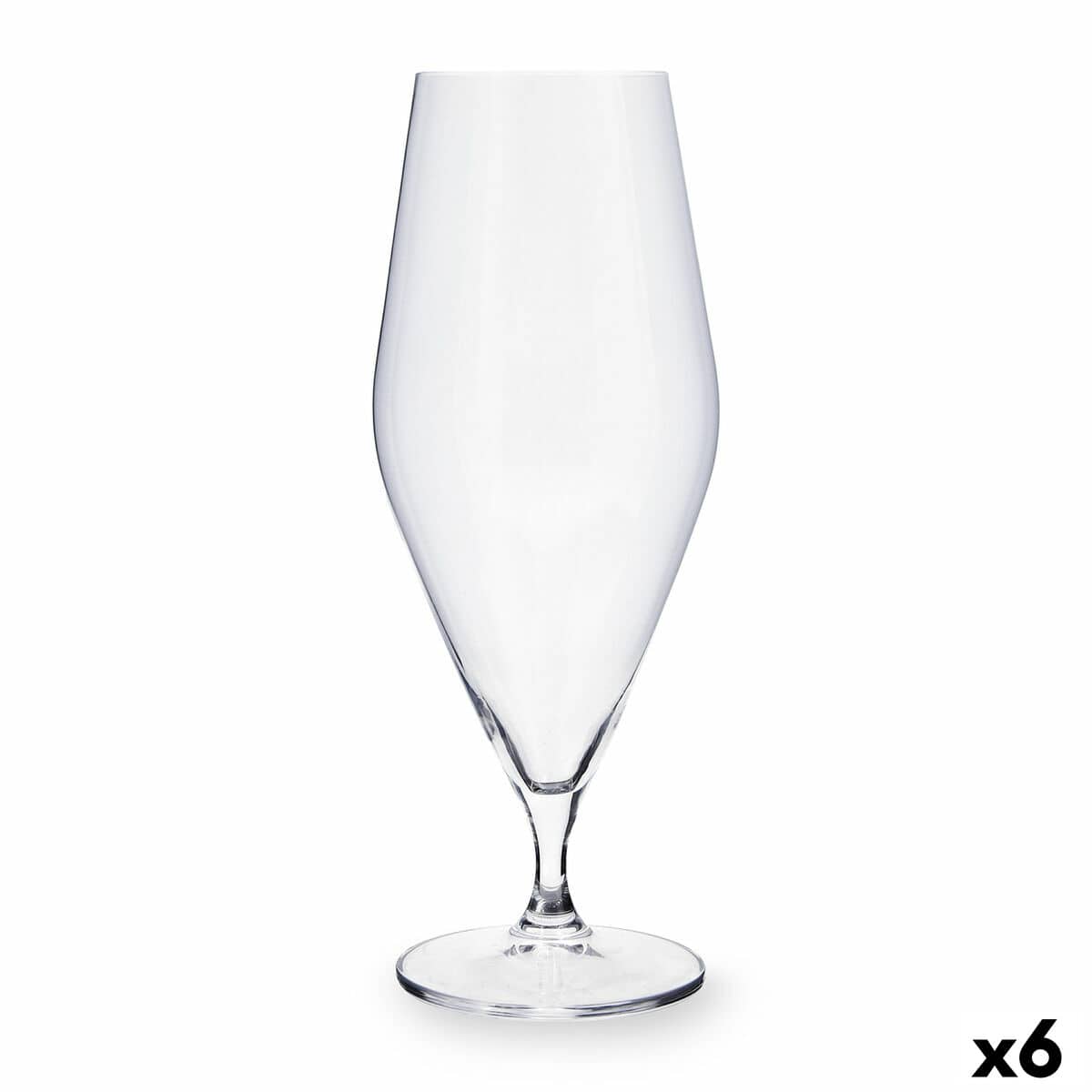 Fluitglas Bohemia Crystal Premiere Universal Transparant Glas 630 ml Bier (6 Stuks) | Huisbest.nl