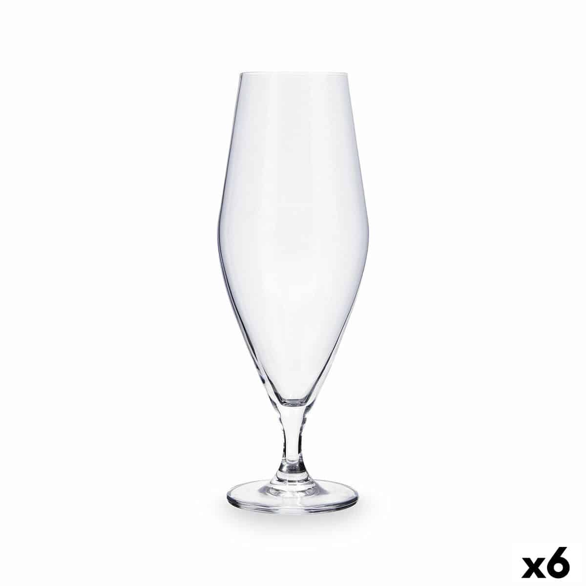 Fluitglas Bohemia Crystal Premiere Universal Transparant Glas 380 ml Bier (6 Stuks) | Huisbest.nl