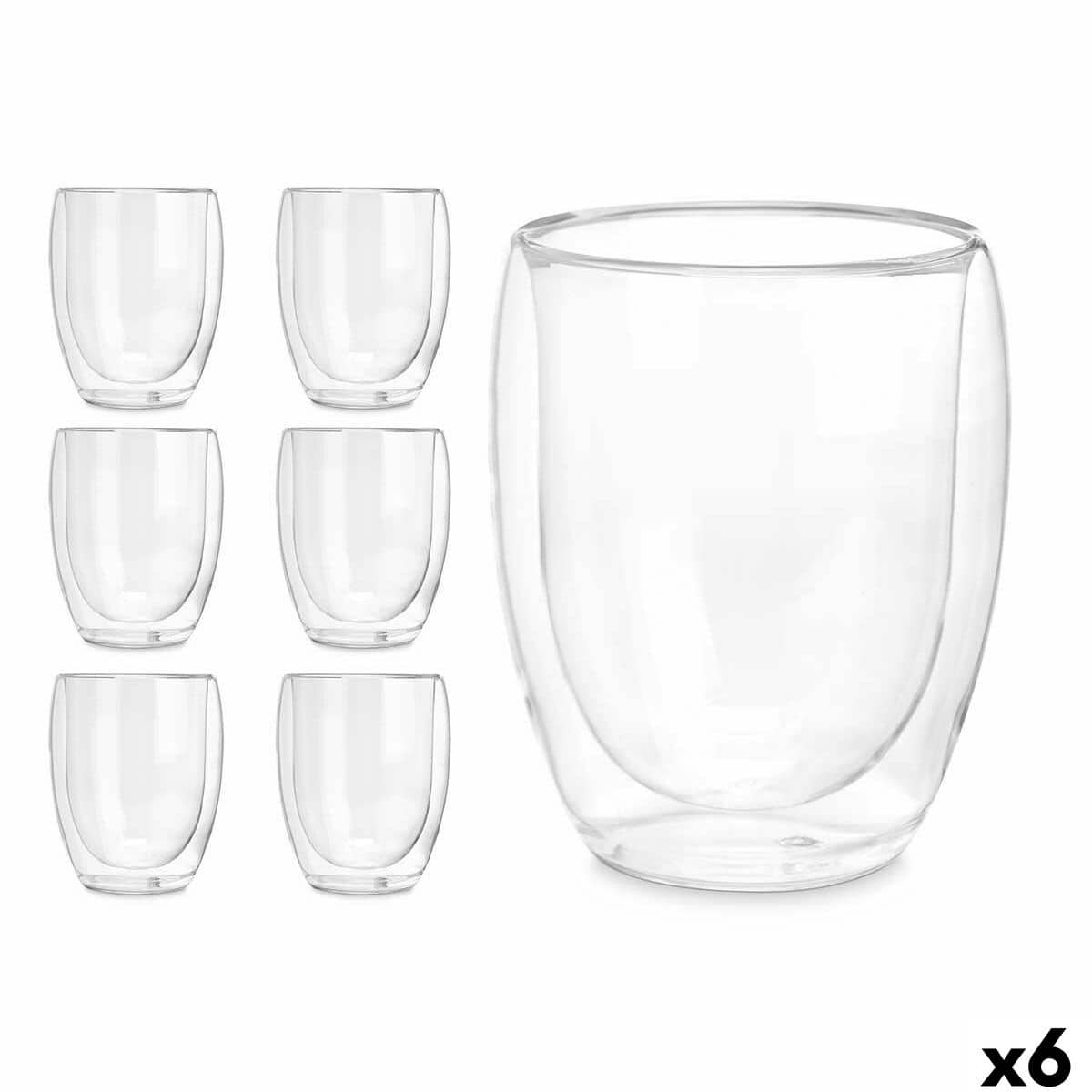 Waterglas Vivalto OCT-DG2061 Transparant Borosilicaatglas 326 ml (6 Stuks) | Huisbest.nl