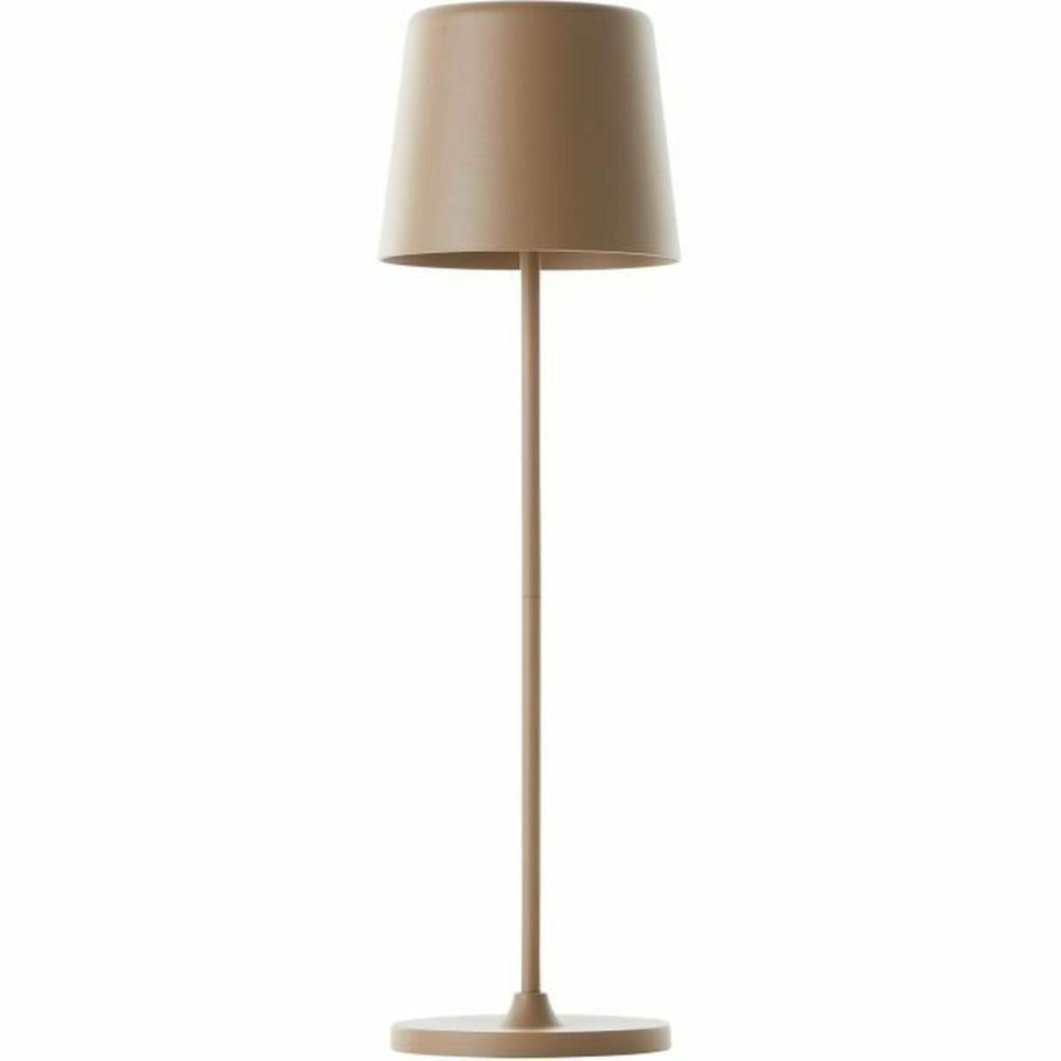 Brilliant Kaami G90939/18 oplaadbare LED tafellamp cappuccino/matgoud IP44 dimbaar