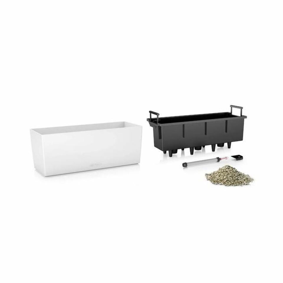 Lechuza Balconera Color 50 balcony planter slate gray