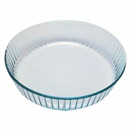 Pyrex Bake & Enjoy glazen geribbelde flanvorm Ø26 cm 2,1L