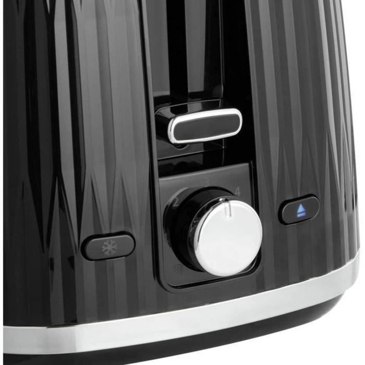 Russell Hobbs Eden 2 snedes broodrooster zwart 800W