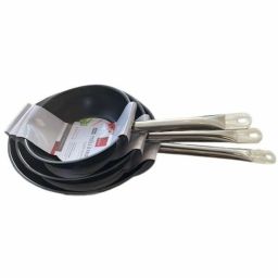 Baumalu koekenpannenset RVS 20/24/28 cm inductie