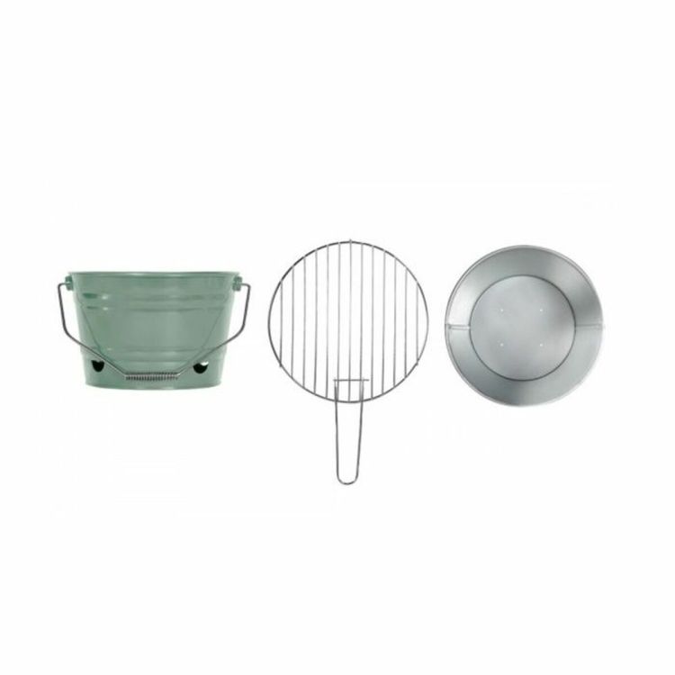Livoo DOC327V houtskoolbarbecue 27 cm groen