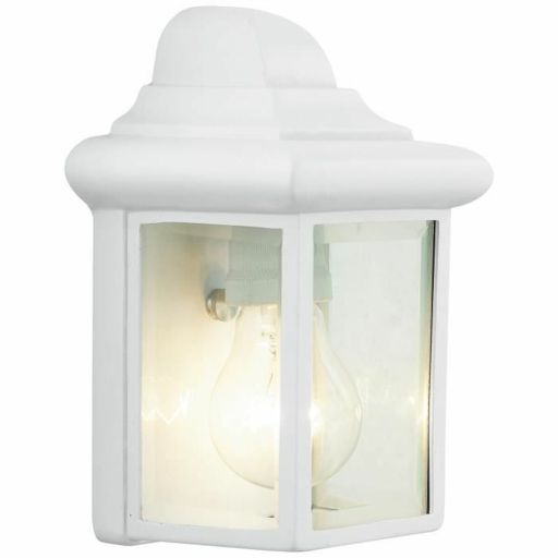 Brilliant Nissie 91018A05 buitenwandlamp wit IP23 E27 22 cm SV 3000 3000 W Black | Huisbest.nl