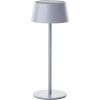 Brilliant Picco G40400/22 rechargeable solar LED table lamp gray IP44 30 cm