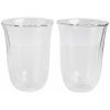 De’Longhi DLSC312 dubbelwandige latte macchiato glazen 330 ml set van 2