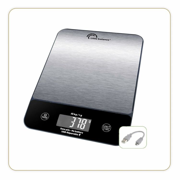 Little Balance 8711 keukenweegschaal 10 kg USB