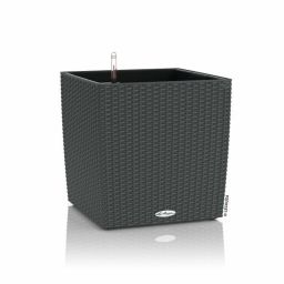 Flowerpot Lechuza Black Gray Polypropylene | Huisbest.nl