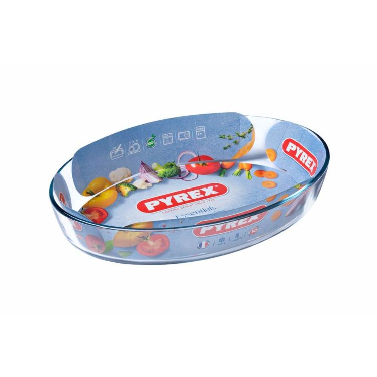 Pyrex 346B000 ovale ovenschaal 3L 35×24 cm glas