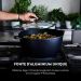 Baumalu 384942 cocotte / frying pan with lid black Ø 32 cm 10 L