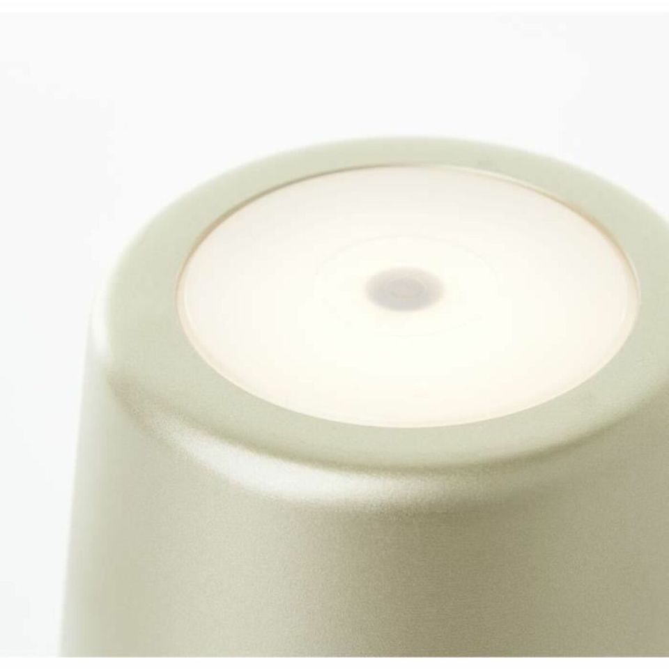 Brilliant Kaami G90939/16 rechargeable LED table lamp gold matte IP44 37 cm