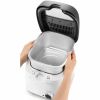 De'Longhi FS6035 deep fryer 2.4L 1800W white with viewing window
