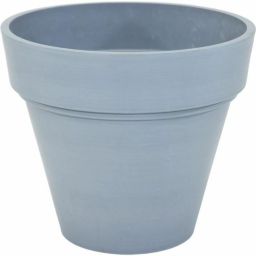 Mega Collections Ecostone Planter bloempot grijs 55 × 51 cm Mega Collections Ecostone Planter bloempot grijs 55 × 51 cm