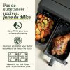 Cuisinart AFD10XBLE AirTwin XXL dual-zone airfryer 10.4L 2400W black