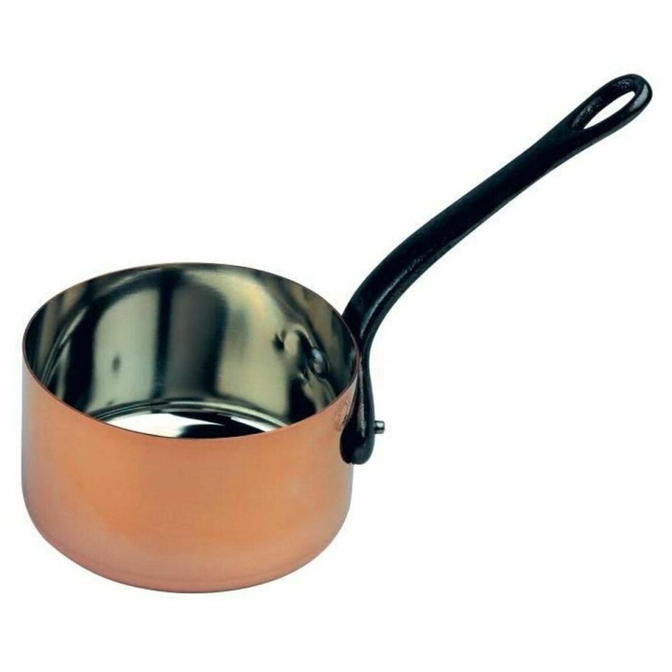 Baumalu koperen steelpan / sauspan Ø 12 cm