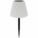 Lumisky Lady Spike Bouffant solar led table lamp white