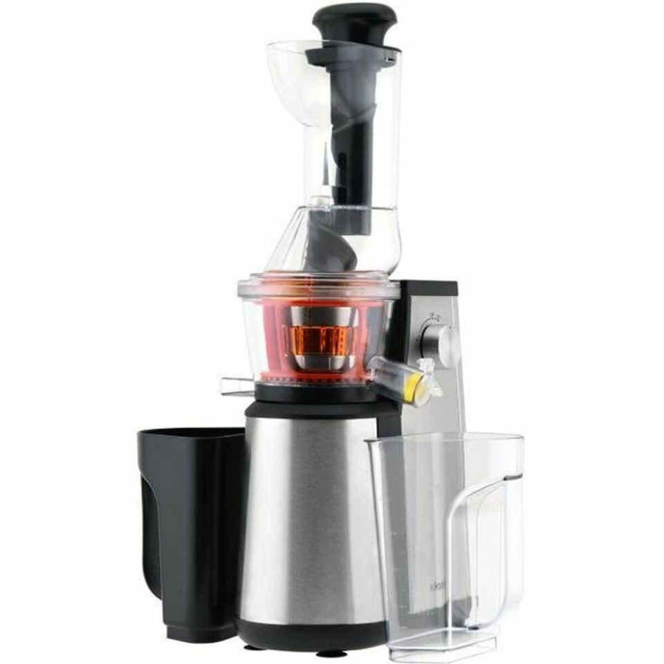 H.Koenig GSX18 slowjuicer 1L 400W RVS zwart