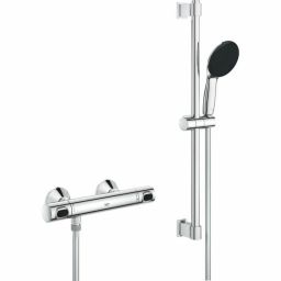 Grohe Precision Flow thermostatic shower valve chrome