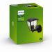Philips myGarden Creek Outdoor Wall Light Black E27