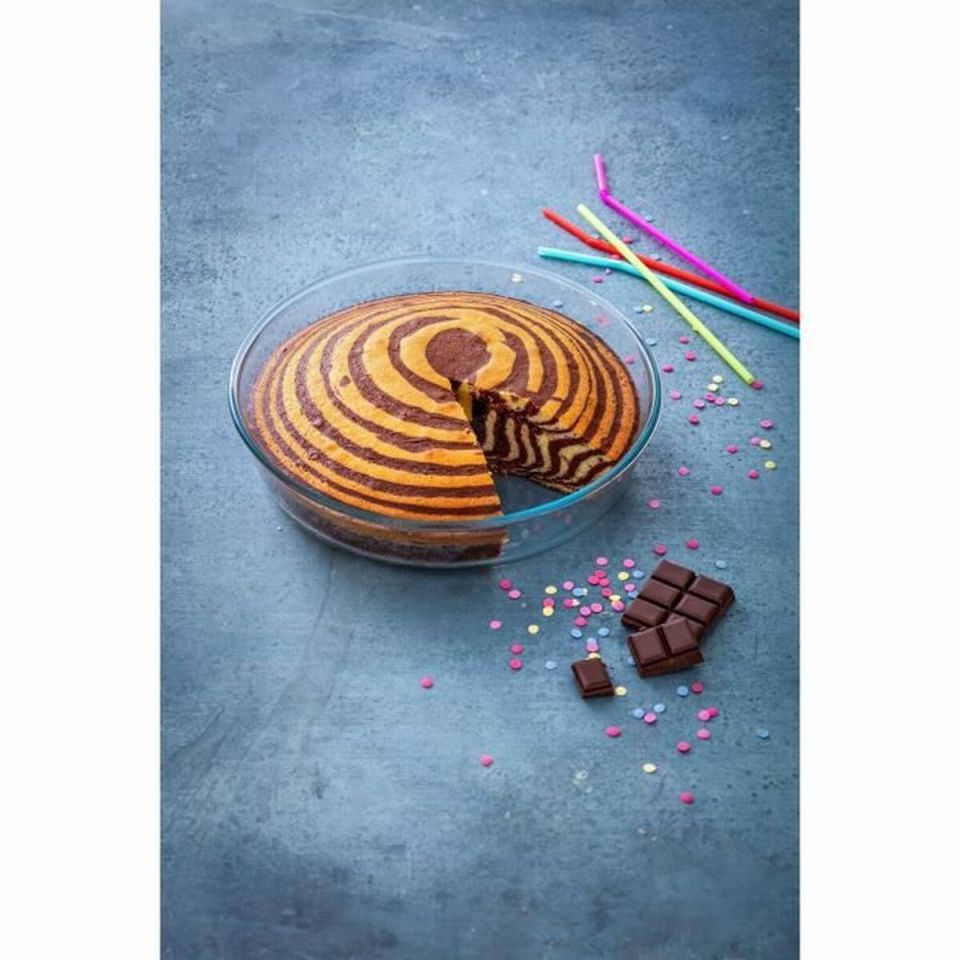 Pyrex Bake & Enjoy glass baking mold round 26 cm 2.1 L