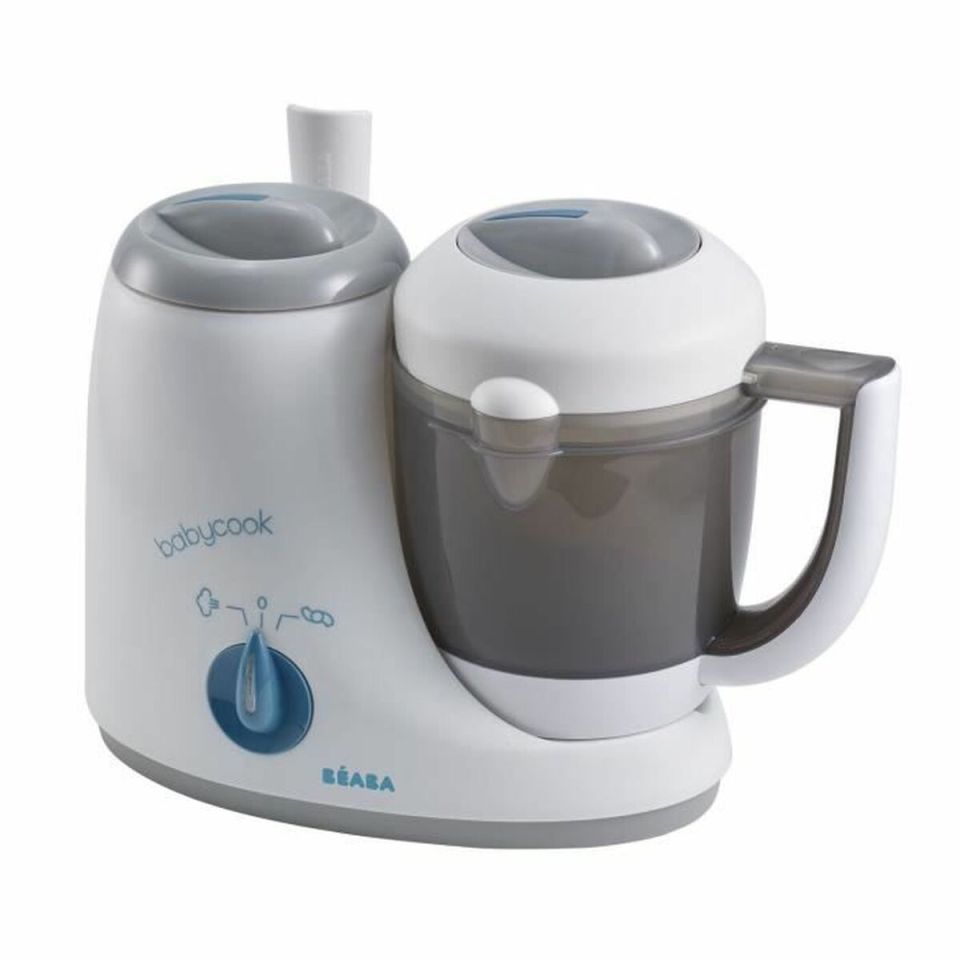 Béaba Babycook Original Grey Blue babyvoedingmaker 800 ml