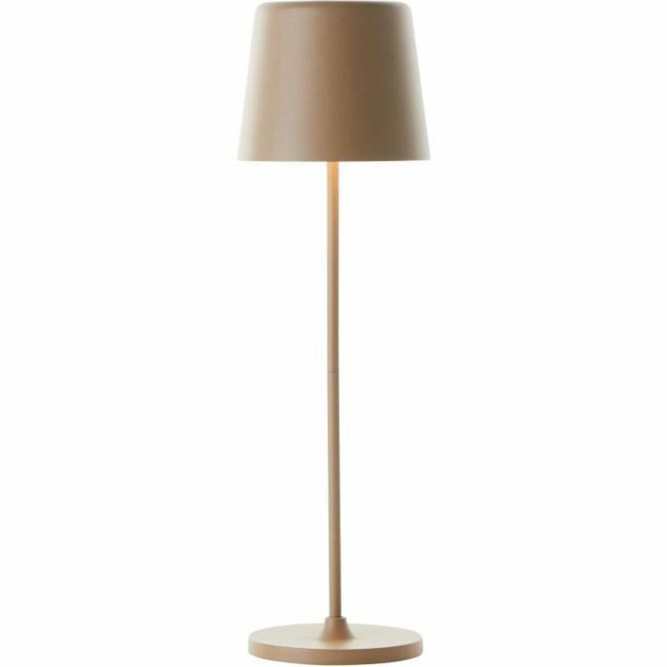 Brilliant Kaami G90939/18 oplaadbare LED tafellamp cappuccino/matgoud IP44 dimbaar
