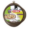 Pyrex asimetriA pizza plate 32 cm PFAS-free easy-grip