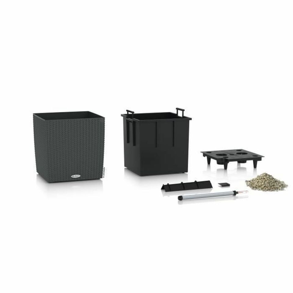 Lechuza CUBE Cottage 30 plantenbak graniet set