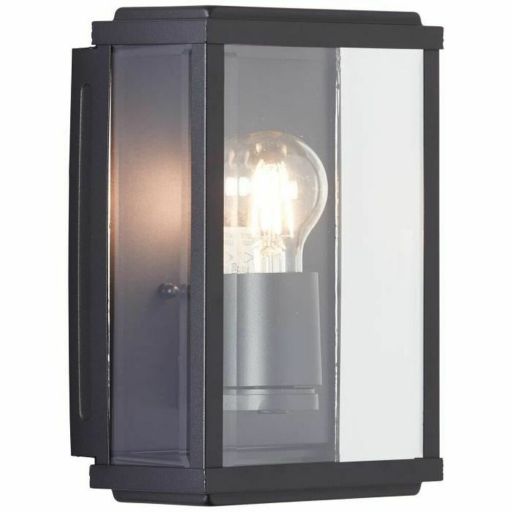 Brilliant Gaia outdoor wall light black