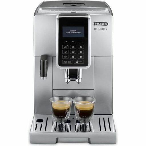 De’Longhi Dinamica ECAM 350.75.S volautomatische koffiemachine zilver Superautomatisch koffiezetapparaat DeLonghi ECAM 350.75.S Zilverkleurig 300 g | Huisbest.nl