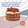 Dr. Oetker Retro springvormen 18 en 20 cm anti-aanbak set van 2 stuks