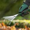 BOSCH handhark voor bladeren RVS 120 mm softgrip steel
