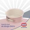 Dr. Oetker Retro springvormen 18 en 20 cm anti-aanbak set van 2 stuks