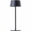 Brilliant Picco G40400/76 rechargeable solar LED table lamp black IP44 30 cm