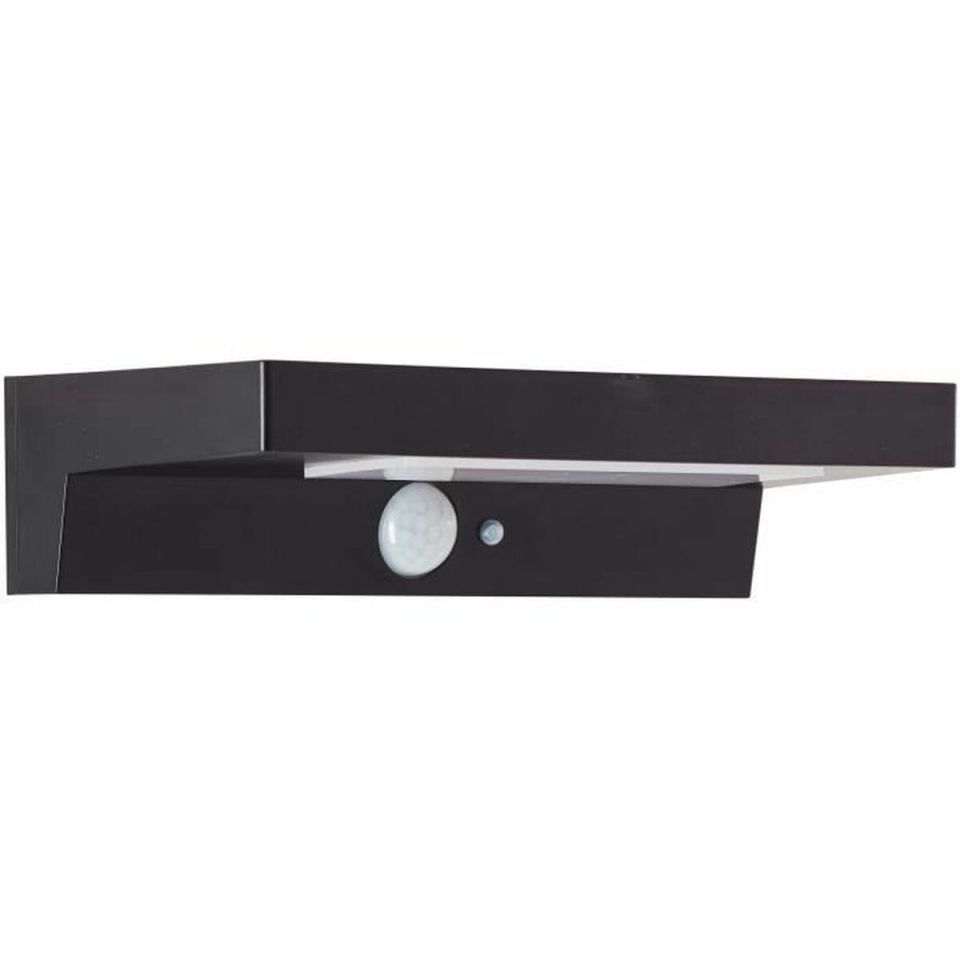 Brilliant Barker G40415/06 LED solar outdoor wall light black with motion sensor IP44 20.5 cm