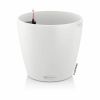 Lechuza Classico Color 43 self-watering flower pot white
