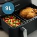 Philips NA351/00 dual basket airfryer 9L black 2750W