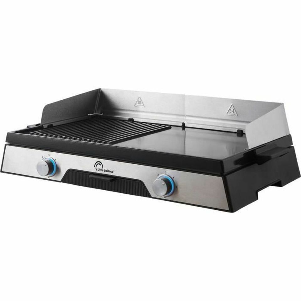 Little Balance 8735 plancha with grill zone 2200W black