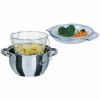 GSW 488204 frituurpan met inzetstuk en glazen deksel 22 cm