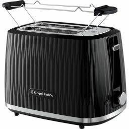 Russell Hobbs Eden 2 snedes broodrooster zwart 800W
