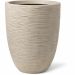 Capi Europe Vase Elegant Low Waste Rib NL terrazzo beige 46×58 cm 66L