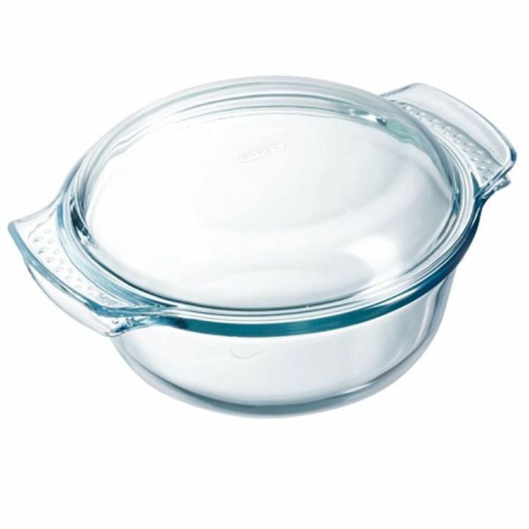 Pyrex Classic round baking dish 4.9L with lid 32cm