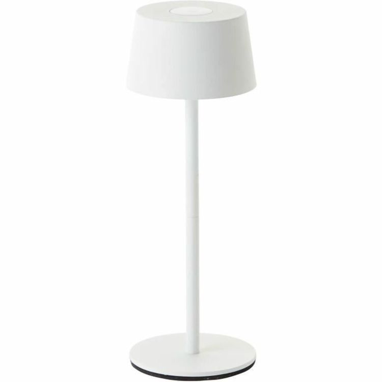 Brilliant Jona G40900/05 USB-C oplaadbare LED tafellamp wit IP44 170 lm