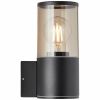 Brilliant Sergioro 96471/63 outdoor wall light black IP44 E27 20.2 cm