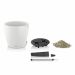 Lechuza Classico Color 43 self-watering flower pot white