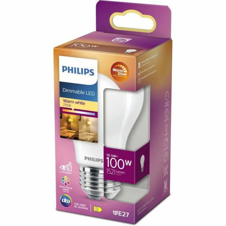 Philips LED bulb E27 dimmable WarmGlow 1521 lumens